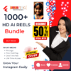 1000+ AI HD Reels Bundle