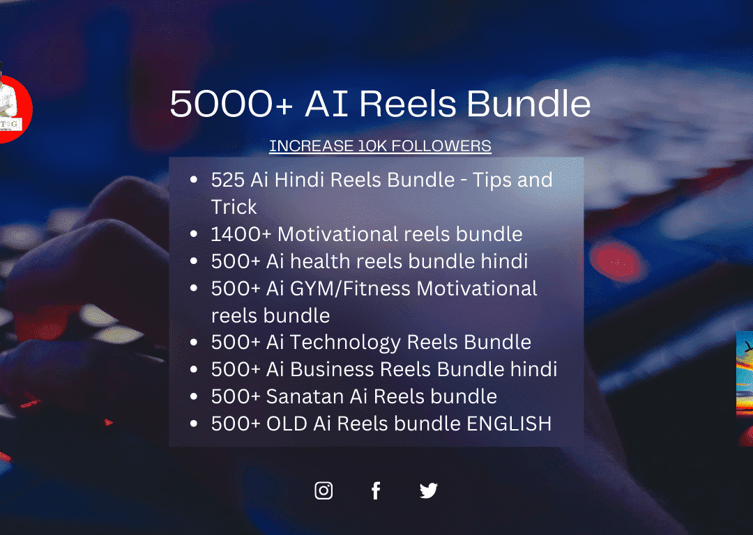 5000 Hindi Viral AI Reels Bundle