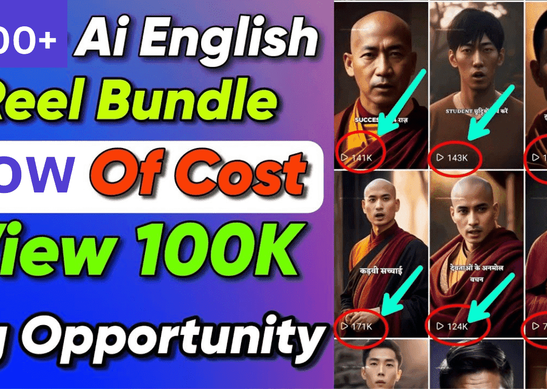 2000 AI Reels Bundle in English