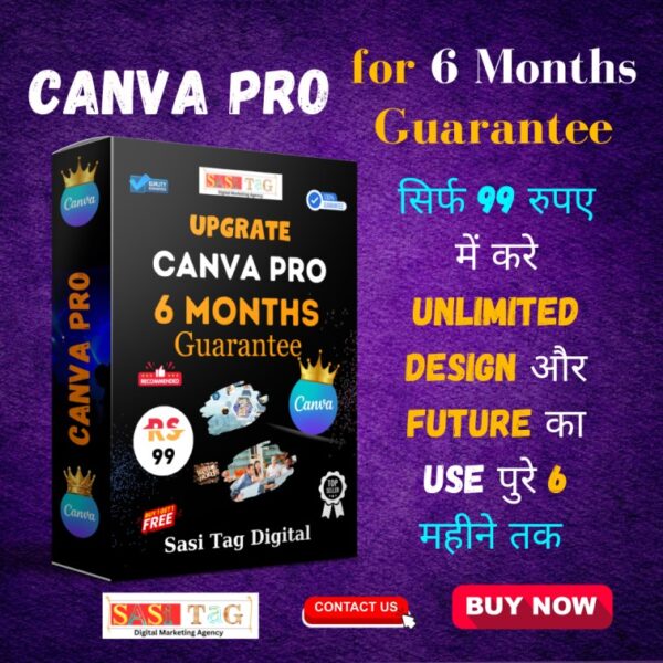 Canva Pro for 6 Months
