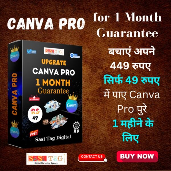 Canva PRO for 1 Month