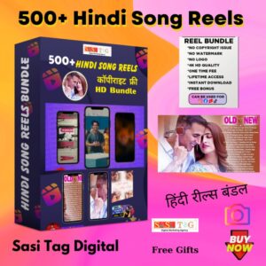 500 Hindi Song Reels Bundle