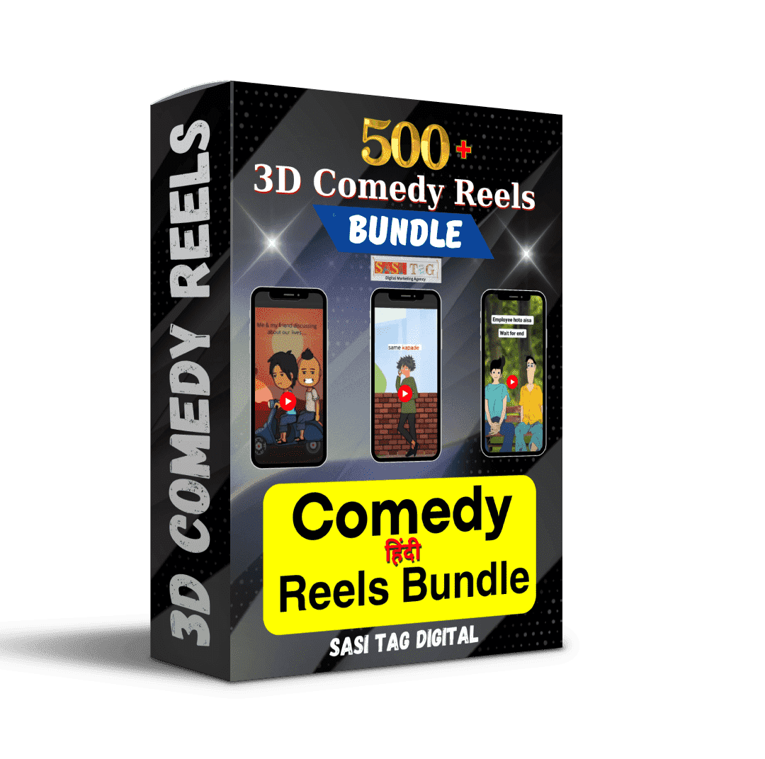 500 2D Comedy Reels Bundle