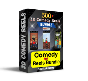 500 2D Comedy Reels Bundle