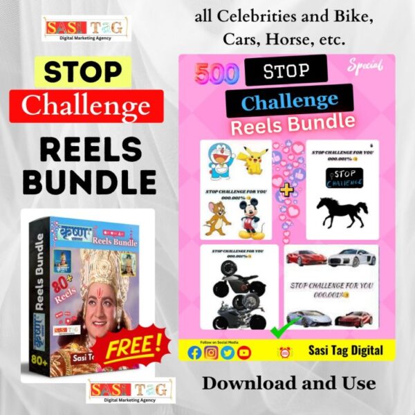 500 Stop Challenge Reels Bundle