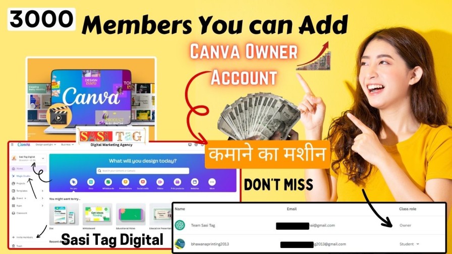 Buy Canva Pro Owner Account Online – Save Big