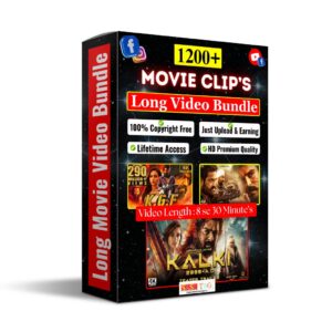 1200 Movie clips Video bundle
