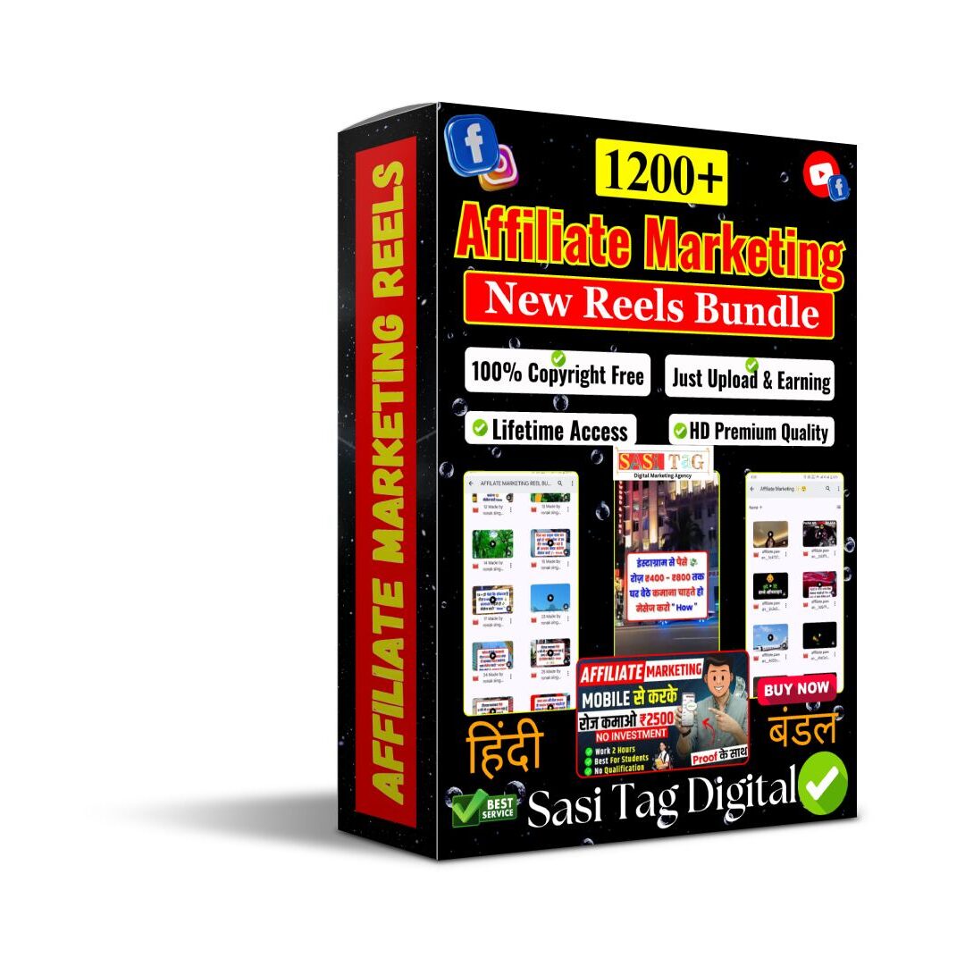 1200 Best affiliate marketing reels bundle