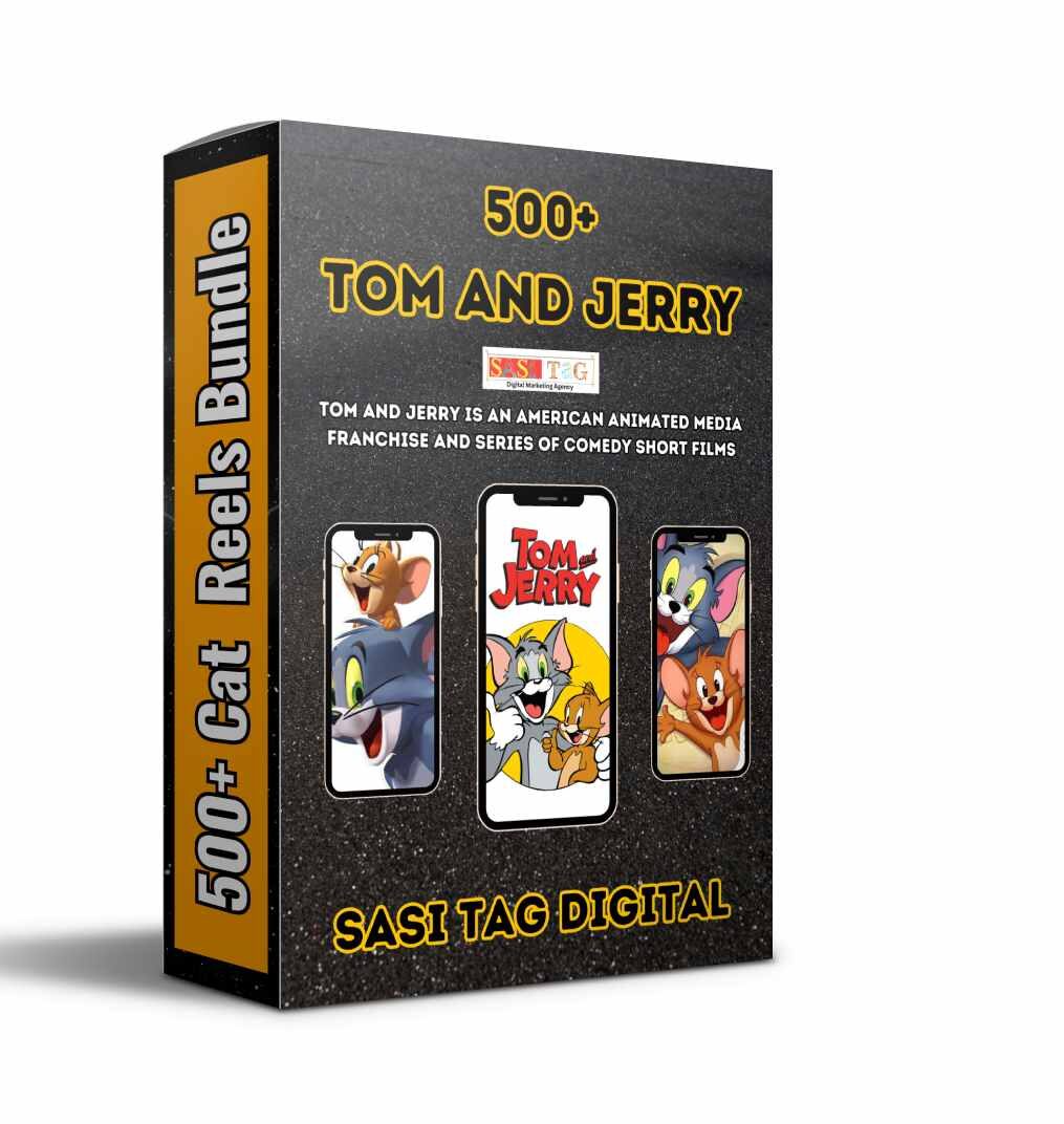 500 Tom and Jerry Reels Bundle